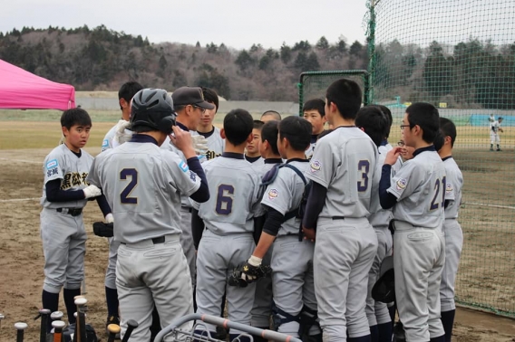 2019/3/30 宮城リトルシニア交流大会に参加しました！